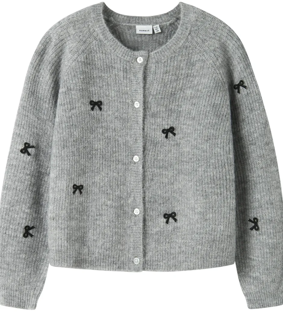 Cardigans*Name It Cardigan - Strik - NkfRifey - Grey Melange