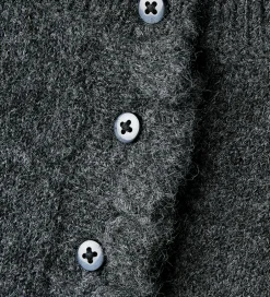 Cardigans*Name It Cardigan - Strik - NmfSupia - Mørkegråmeleret