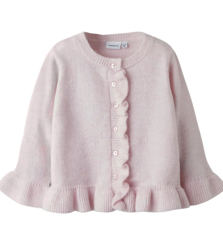 Børn Name It Cardigan - Strik - NmfSupia - Keepsake Lilac