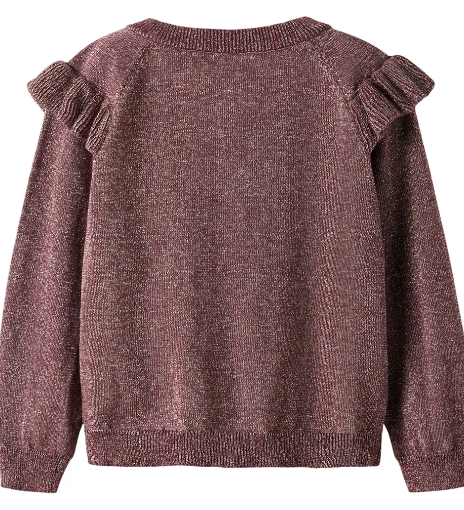 Cardigans*Name It Cardigan - Strik - NmfRefraja - Burgundy