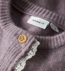 Cardigans*Name It Cardigan - Strik - NmfRikimmi - Keepsake Lilac