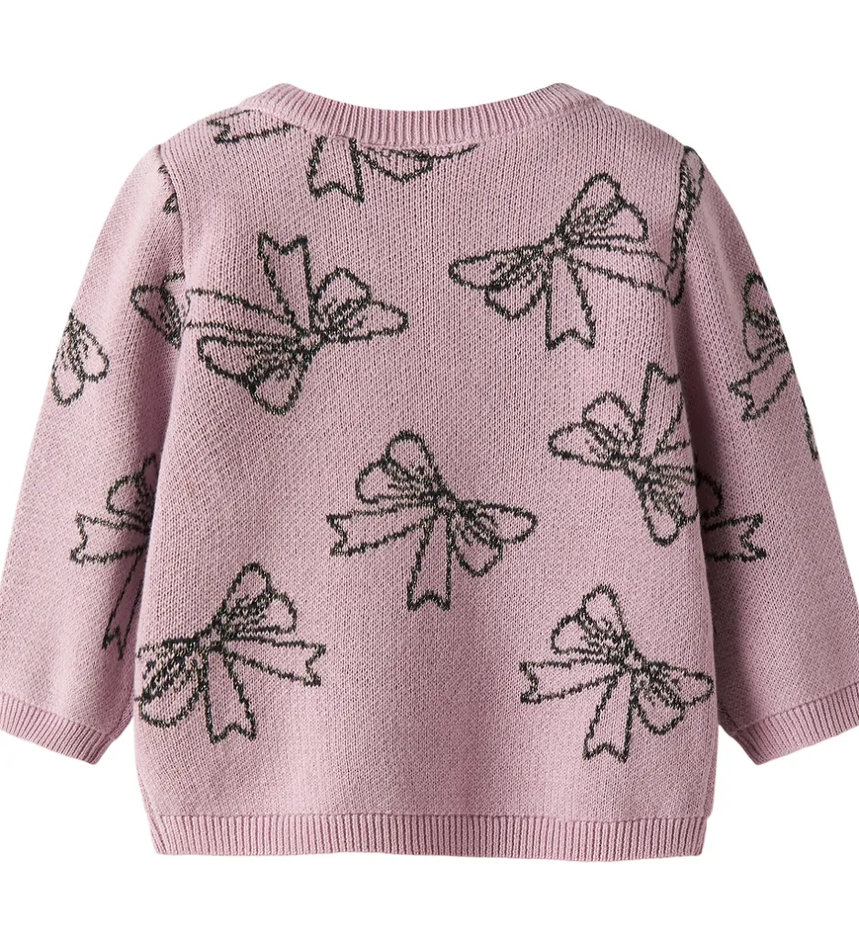 Juletøj|Cardigans*Name It Cardigan - Strik - NbfRebowie - Keepsake Lilac