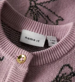 Juletøj|Cardigans*Name It Cardigan - Strik - NbfRebowie - Keepsake Lilac