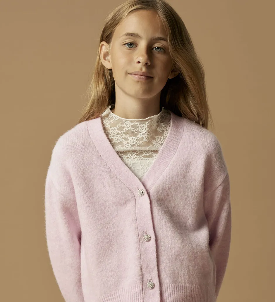 Børn Name It Cardigan - Strik - NkfNina - Sweet Dreams