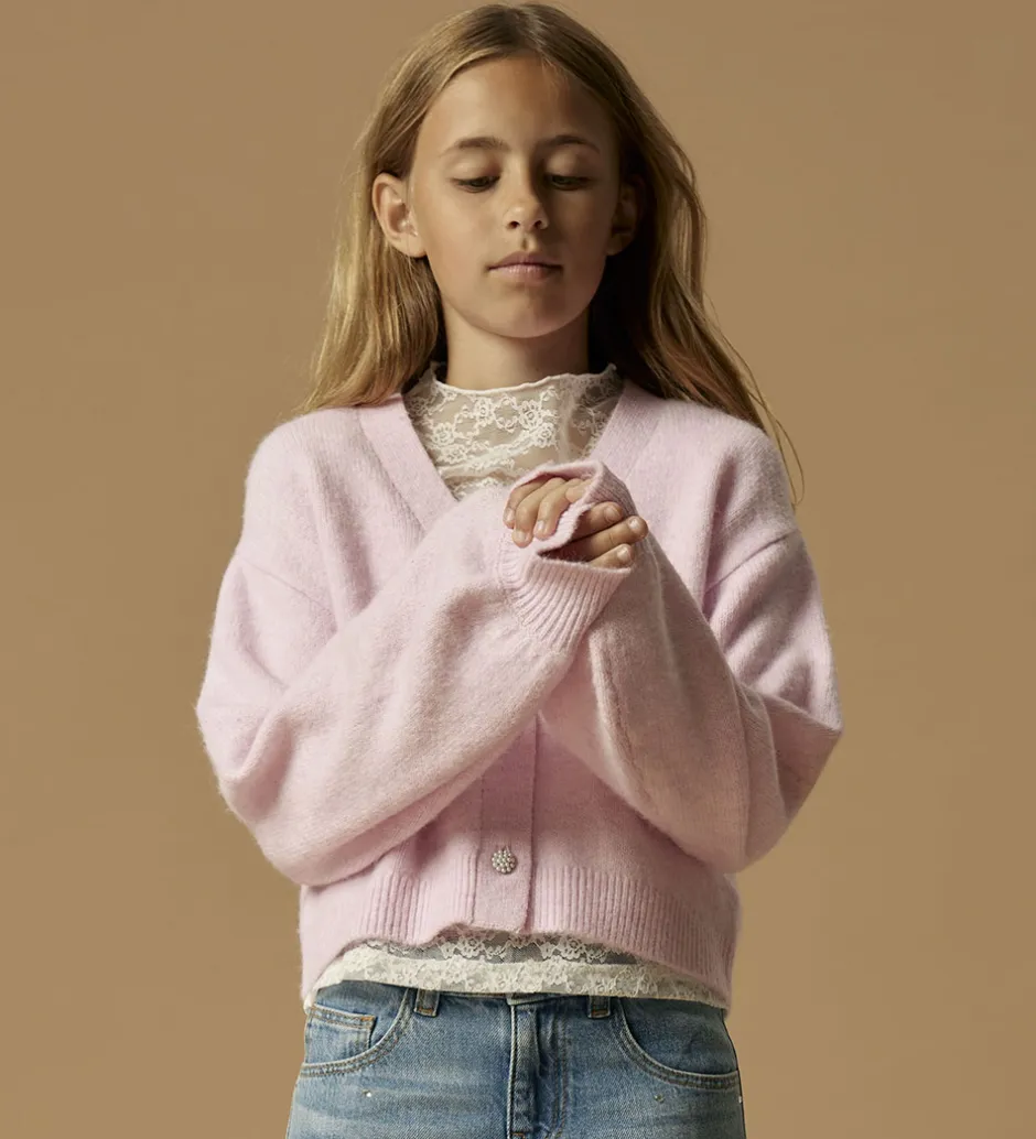 Børn Name It Cardigan - Strik - NkfNina - Sweet Dreams