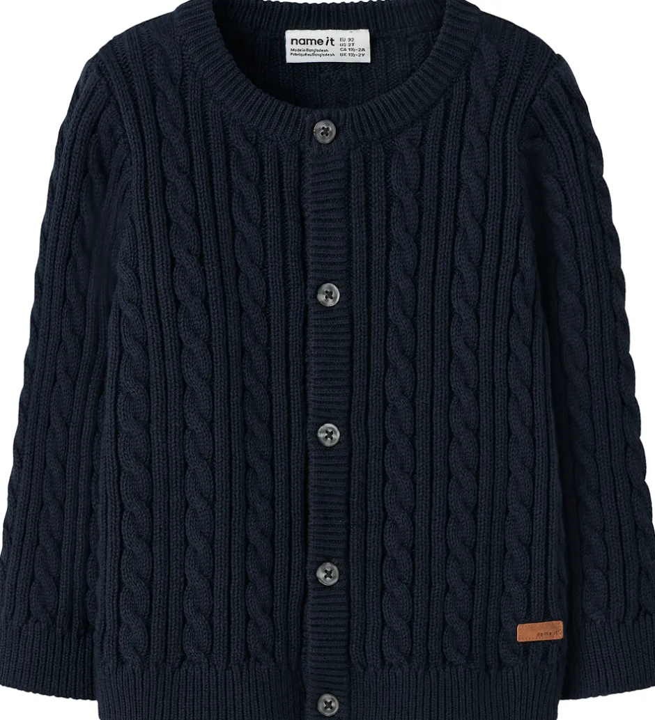 Cardigans*Name It Cardigan - Strik - NmmRoman - Navy Blazer