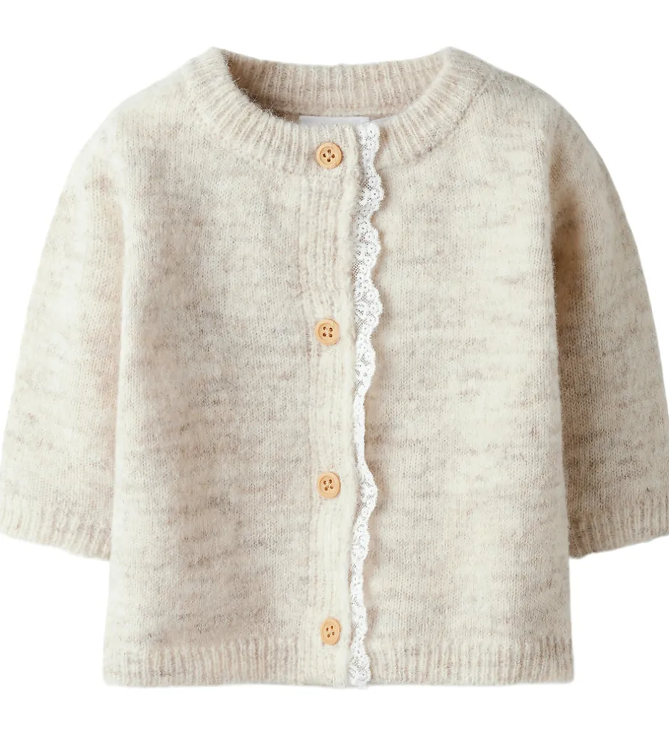 Børn Name It Cardigan - Strik - NbfRikimmi - Peyote Melange