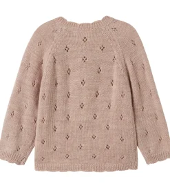 Børn Name It Cardigan - Uld - Strik - NmfWrilla - Shadow Gray