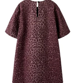 Kjoler*Name It Denimkjole - NkfLeo - Burgundy/Leo