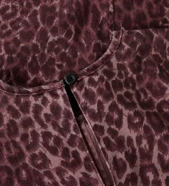 Kjoler*Name It Denimkjole - NkfLeo - Burgundy/Leo