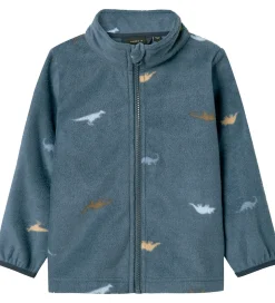 Fleece*Name It Fleecejakke - NmnSpektra - Spellbound m. Dinoer