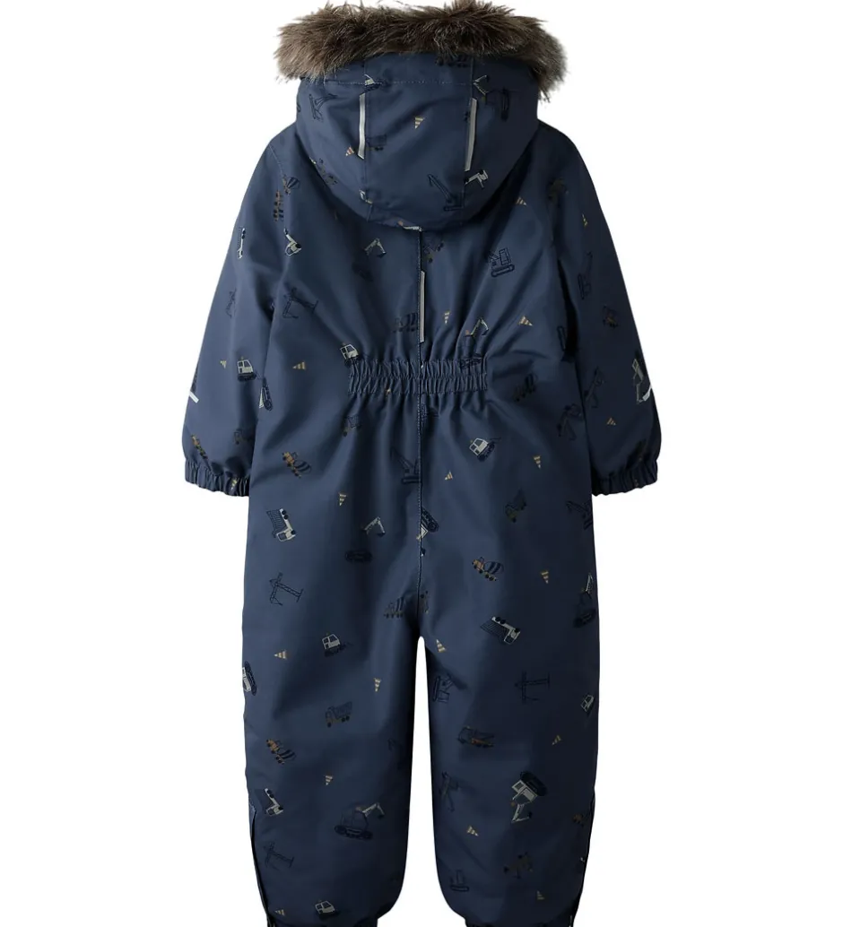 Børn Name It Flyverdragt - NmmSnow10 - Noos - Vintage Indigo/Work