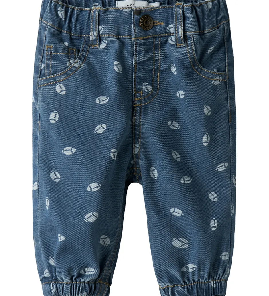 Børn Name It Jeans - NbmBen - Dark Blue Denim/AOP