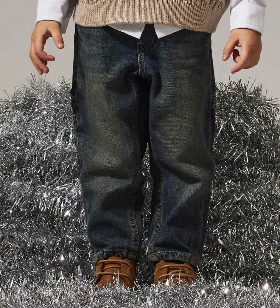 Børn Name It Jeans - Noos - NmmBen - Vintage Dark Blue Denim