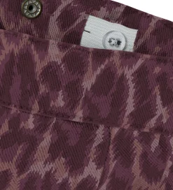 Bukser Og Jeans*Name It Jeans - Wide - NkfRose - Burgundy/Leo