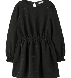 Kjoler*Name It Kjole - NkfRoka - Black/O-neck