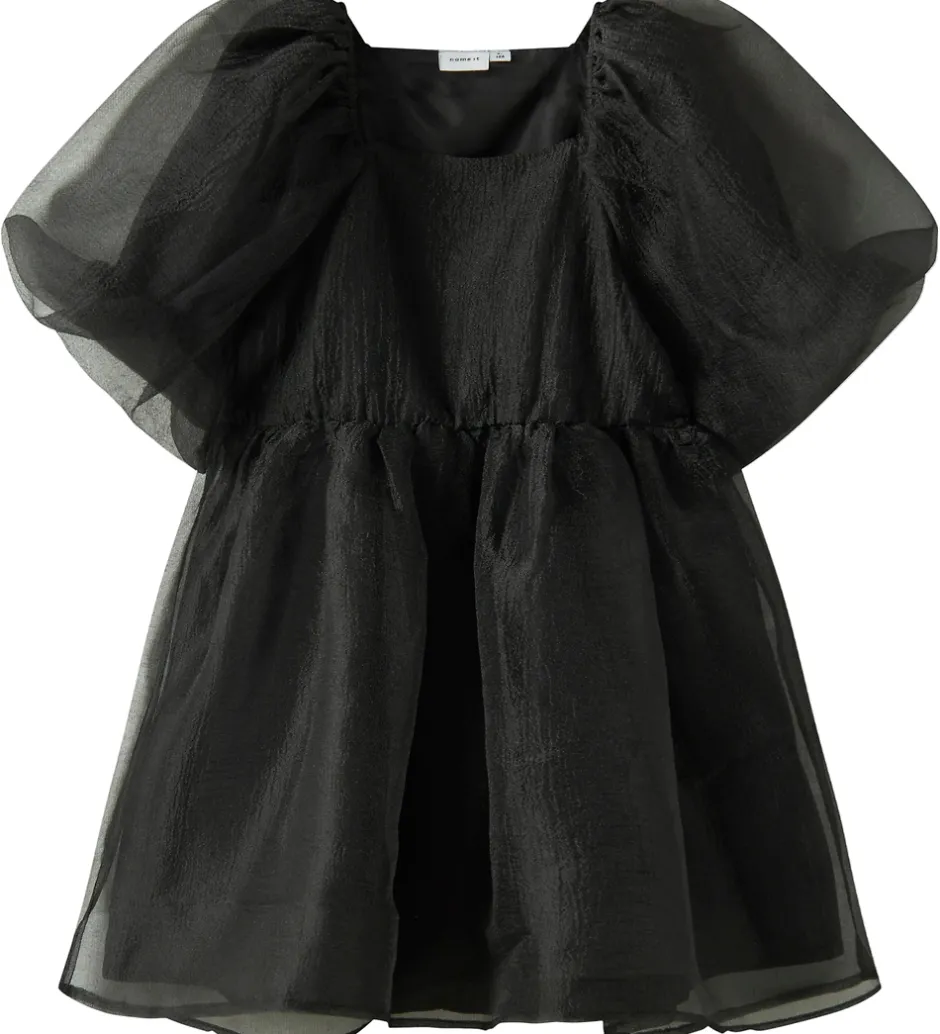 Kjoler*Name It Kjole - NkfRulla - Polyester - Black