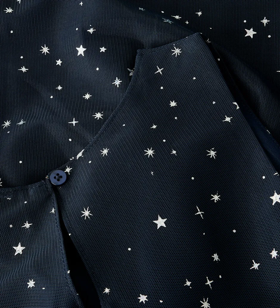 Børn Name It Kjole - NkfVabos - Navy Blazer/Starry Sky