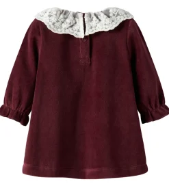 Børn Name It Kjole - Velour - NbfRoxy - Burgundy