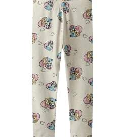 Børn Name It Leggings - NmfNessa - Bluey - Peyote Melange