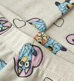 Børn Name It Leggings - NmfNessa - Bluey - Peyote Melange