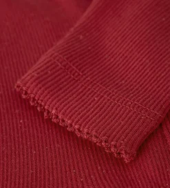 Børn Name It Leggings - Rib - NbfRosally - Jester Red m. Glimmer