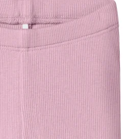 Leggings|Unisex-Tøj*Name It Leggings - Rib - NbnKab - Fragrant Lilac