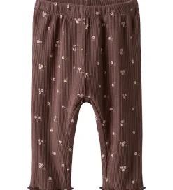 Leggings*Name It Leggings - Rib - NbfSoho - Peppercorn