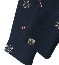 Børn Name It Leggings - Rib - NmnRoko - Navy Blazer