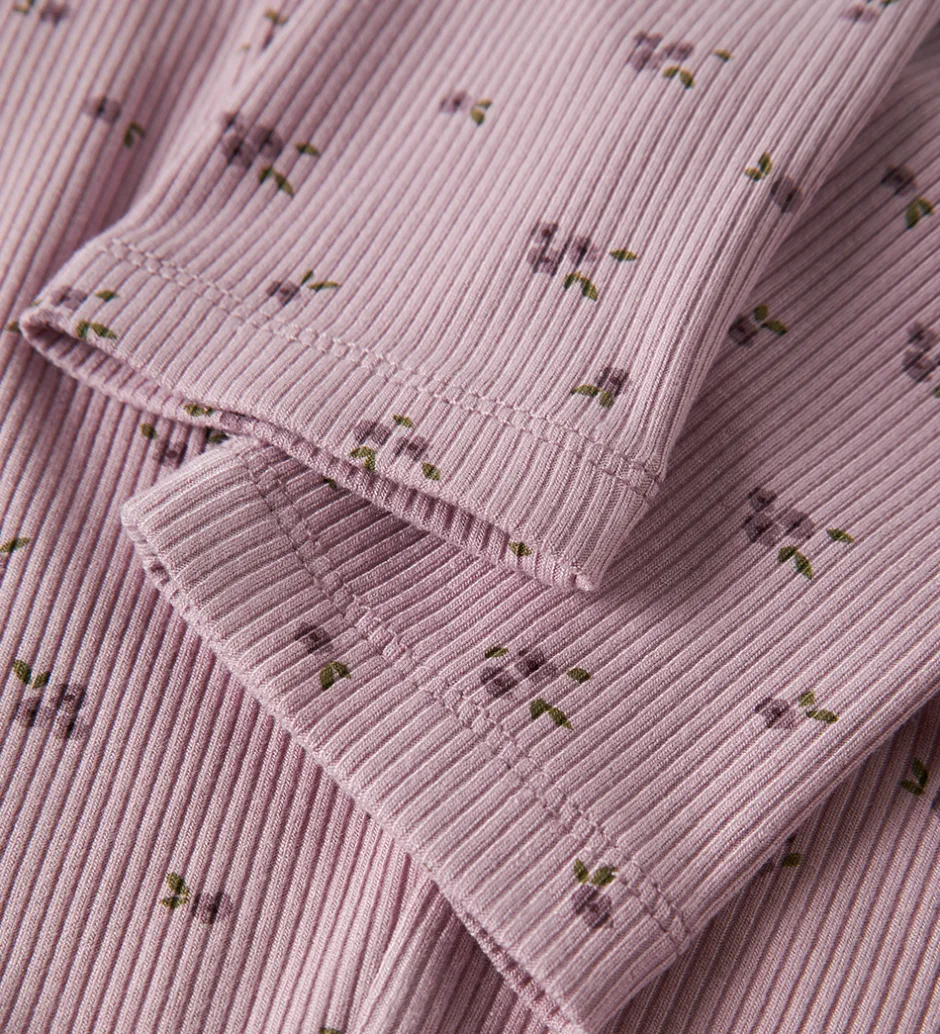 Leggings*Name It Leggings - Rib - NmfSoho - Keepsake Lilac