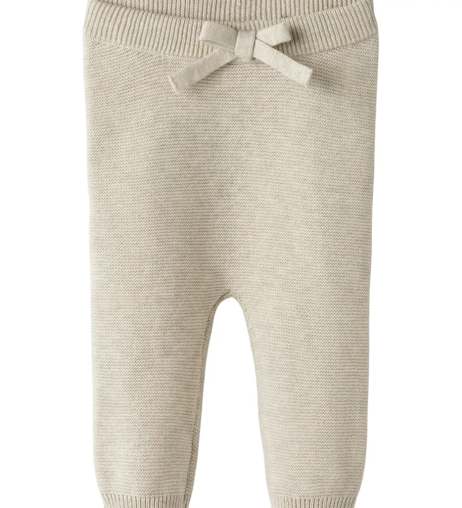 Børn Name It Leggings - Strik - NbfOda - Peyote Melange