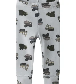 Leggings*Name It Leggings - Uld - NbmWillow - Micro Chip/Working Machines