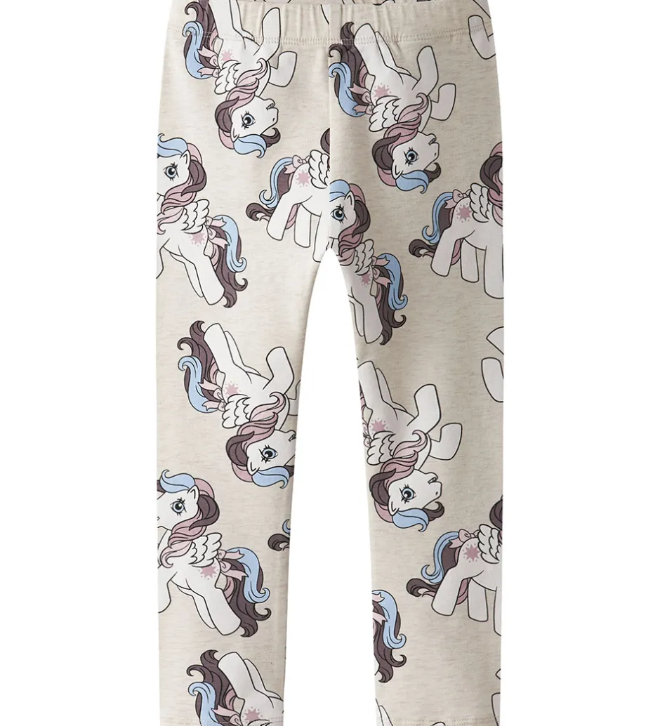Leggings*Name It Leggins - NmfOmba - Peyote Melange