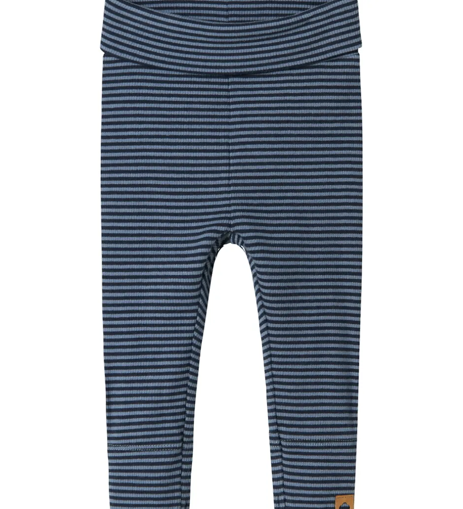 Børn Name It Leggins - Rib - NbmBerro - Navy Blazer