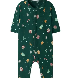 Nattøj*Name It Natdragt - NbnVismas - Botanical Garden/Xmas AOP