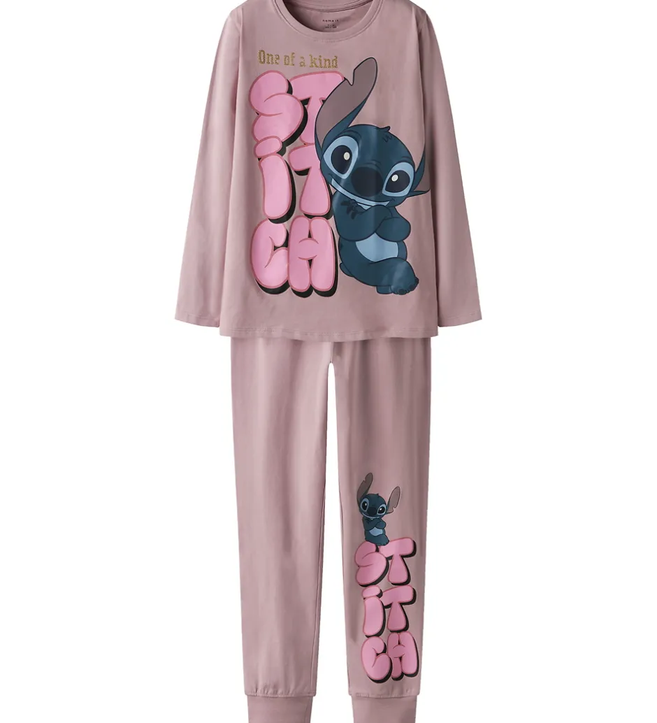Børn Name It Nattøj - 2-delt - NkfOlina - Keepsake Lilac