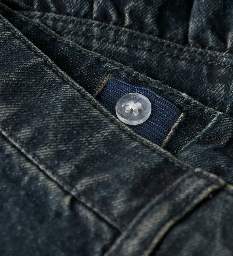 Nederdele|Juletøj*Name It Nederdel - NkfThes - Dark Midnight Denim m. Rhinsten