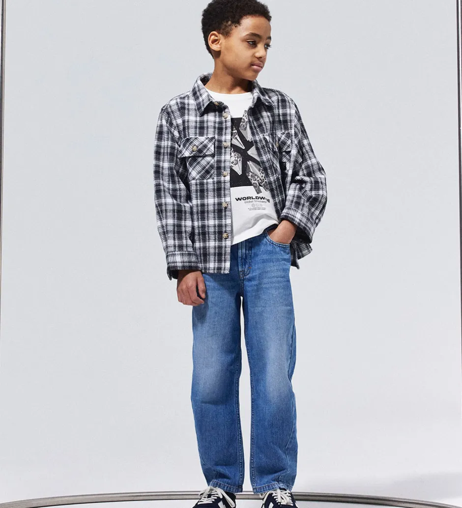 Børn Name It Overshirt - NkmRaming - Sort