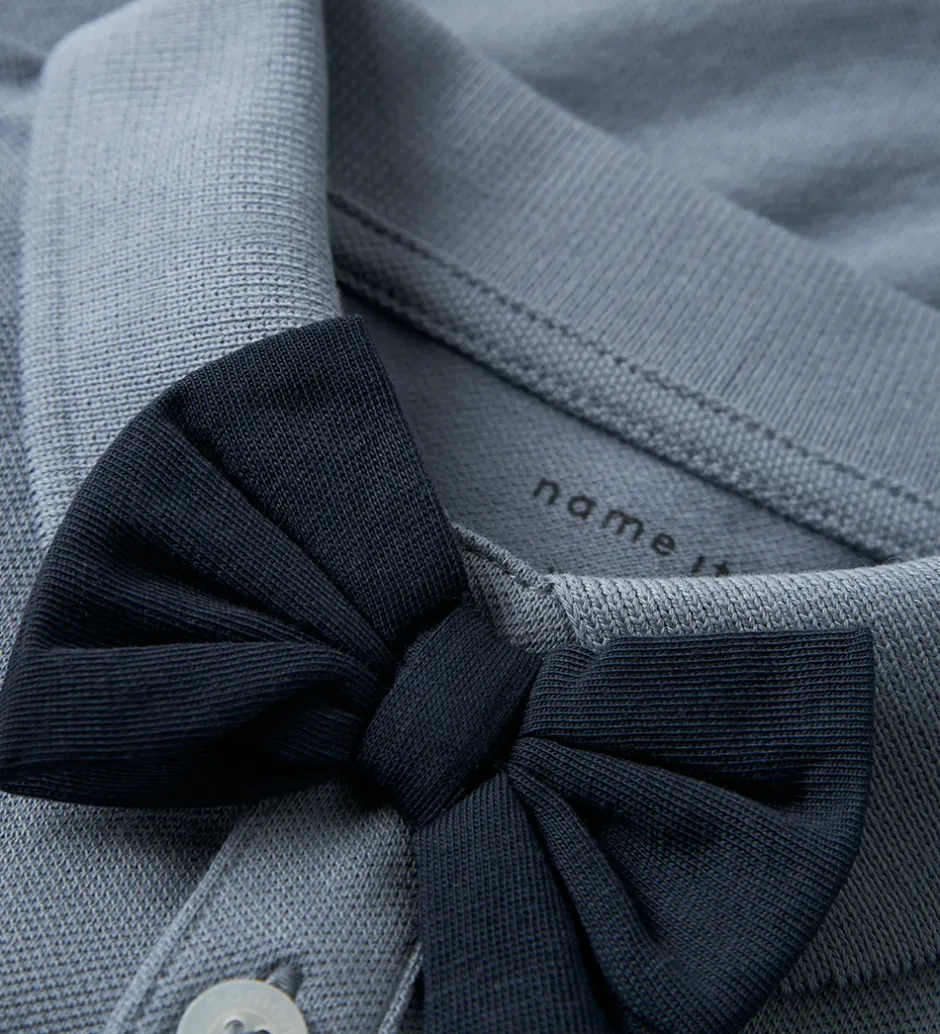Børn Name It Polobluse - NmmRogula - Flint Stone