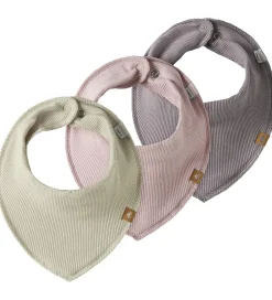 Name It Savlesmække - 3-pak - NbfYvetteliona - Rosa/Lilla/Beige