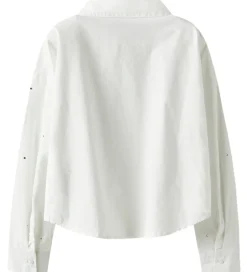 Skjorter*Name It Skjorte - NkfRhing - Bright White/All-Over