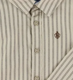 Børn Name It Skjorte - NkmRekid - Island Fossil/Thin Stripe in Delici