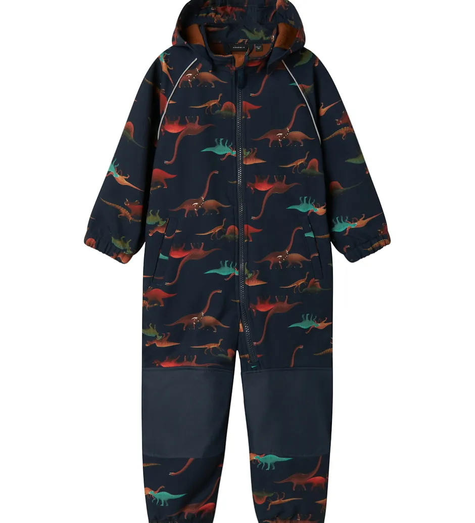 Børn Name It Softshelldragt m. Fleece - Noos - NmmAlfa08 - Dark Sapph