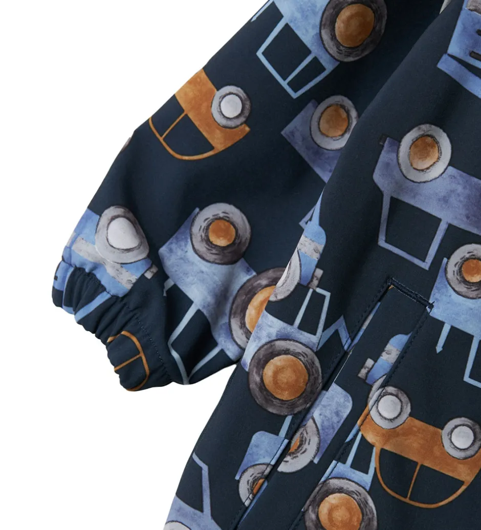 Børn Name It Softshelldragt m. Fleece - Noos - NmmAlfa08 - Dark Sapph