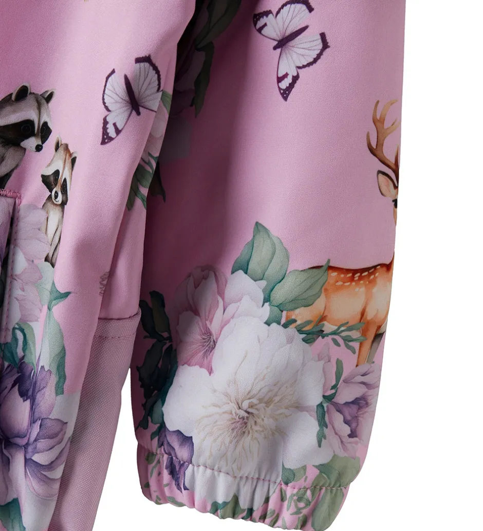 Børn Name It Softshelldragt m. Fleece - Noos - NmfAlfa08 - Pink Laven