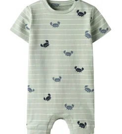 Børn Name It Sommerdragt - NbmVroels - Aqua Gray/Crabs