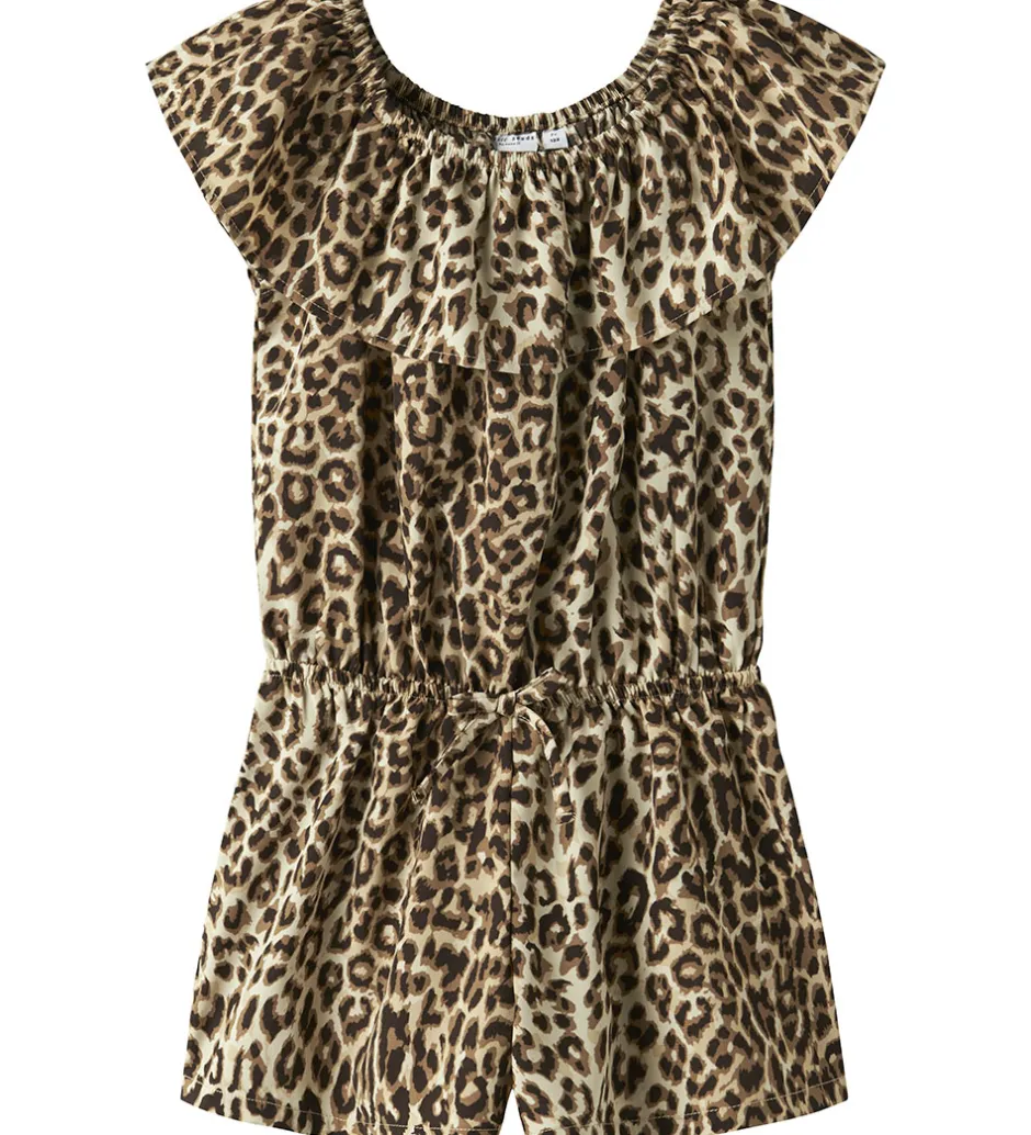 Børn Name It Sommerdragt - NkfVianya - Sort/Leopard