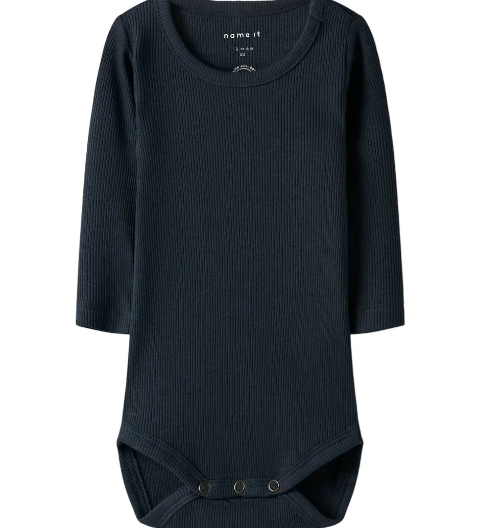 Børn Name It Sæt - Body l/æ/ Leggings - Noos - NbnKab - Dark Sapphire