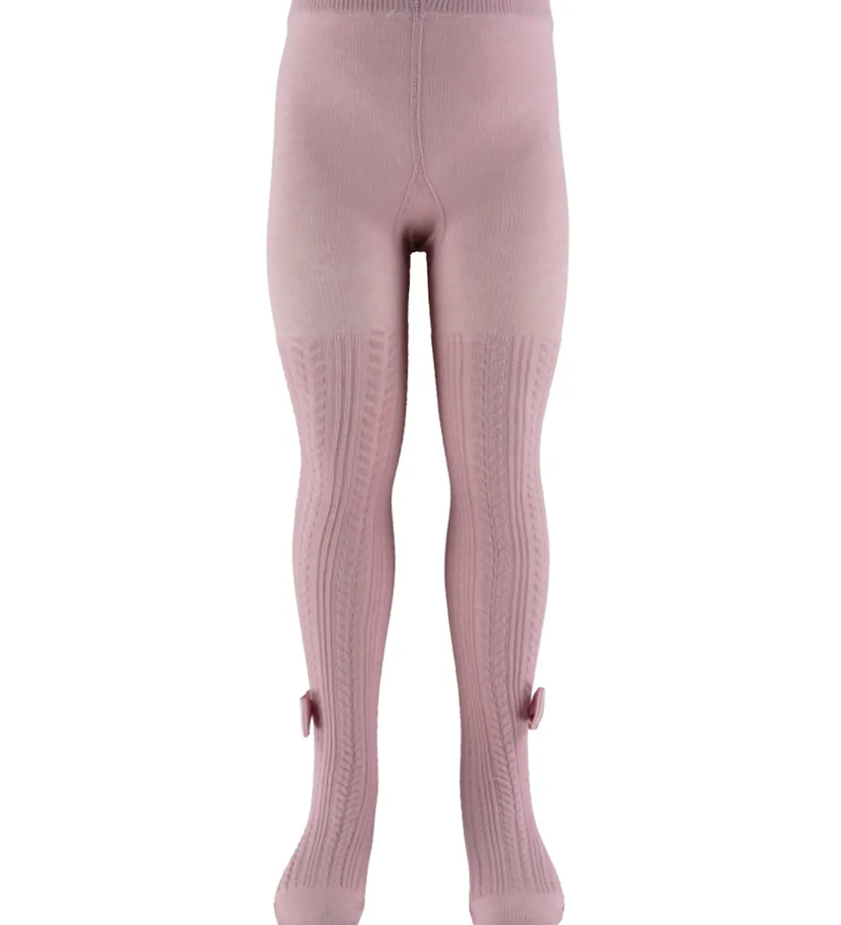Strømpebukser*Name It Strømpebukser - NbfRallie - Keepsake Lilac m. Sløjfe