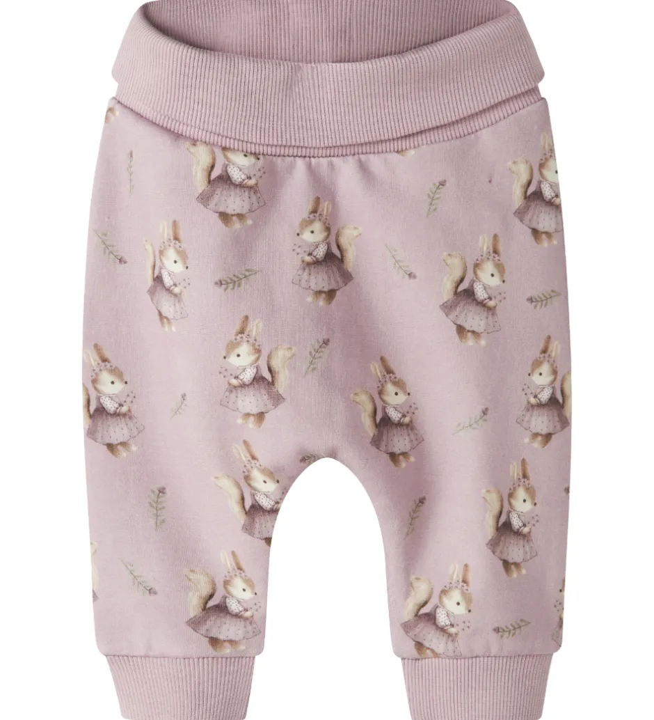 Børn Name It Sweatpants - NbfShelly - Keepsake Lilac